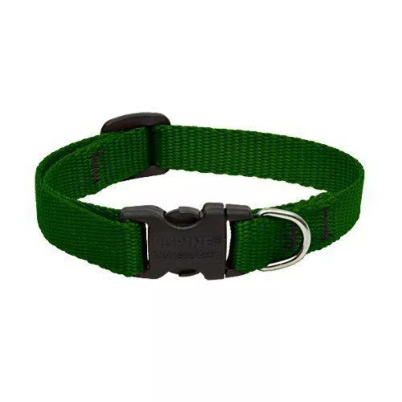 1/2in Green 10-16 Adj Collar, Lupine 10-16 Collar