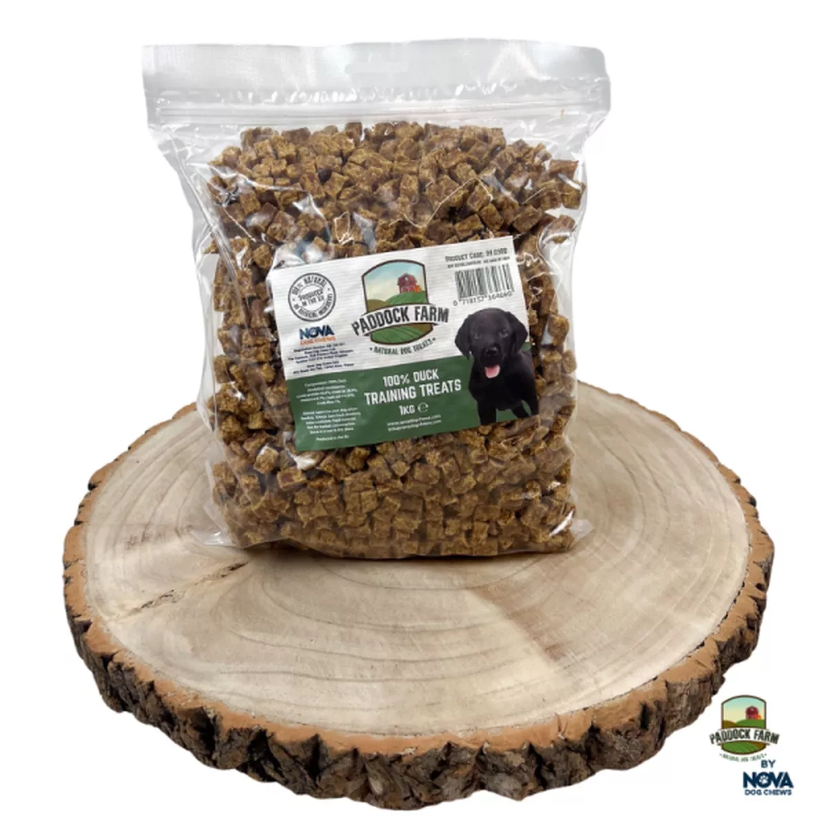 100% Duck Training Treats 1kg