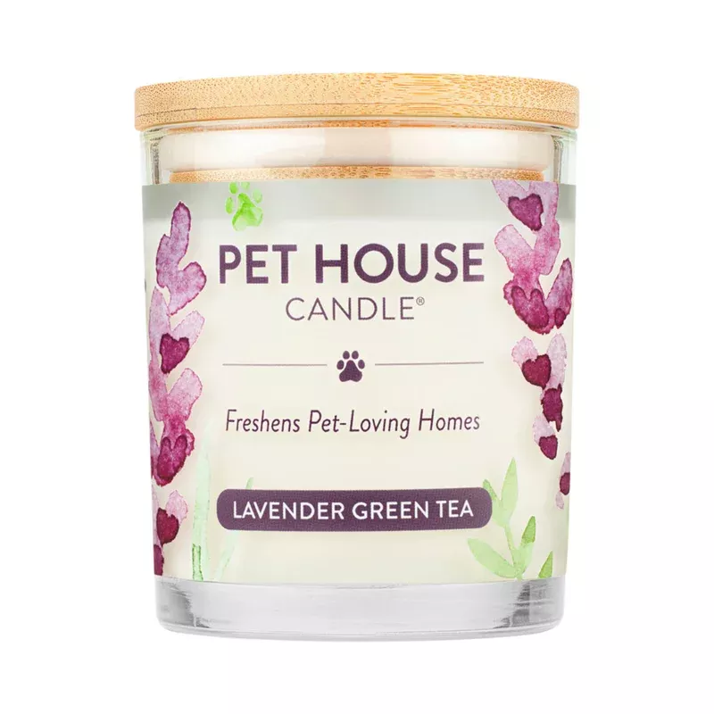 100% Plant-Based Wax Candle, Lavender Green Tea – 9 oz