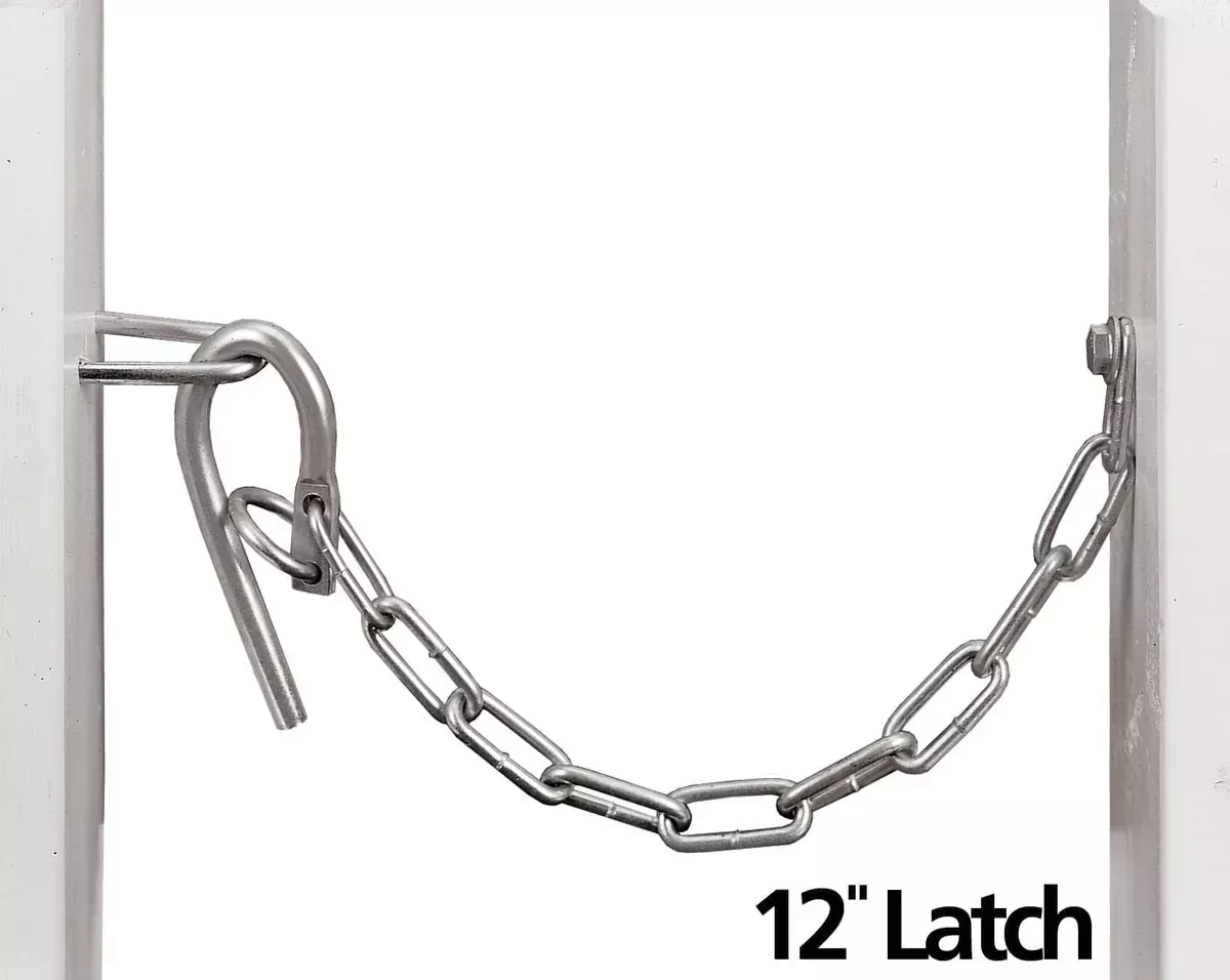 12" Chain Gate Latch for Livestock