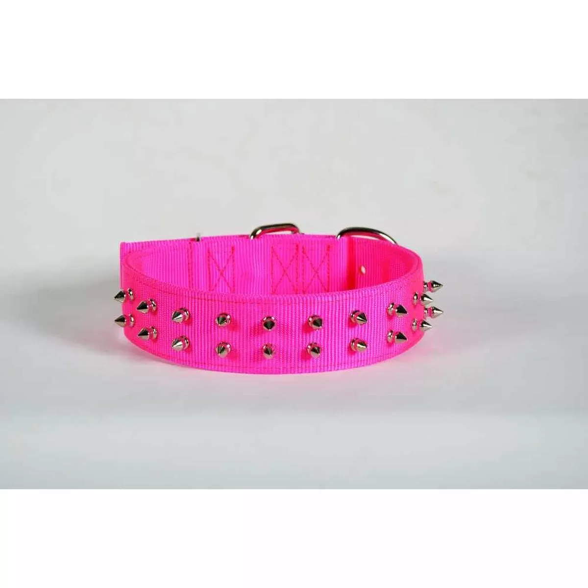 16” PET COLLAR – PINK- SPIKE