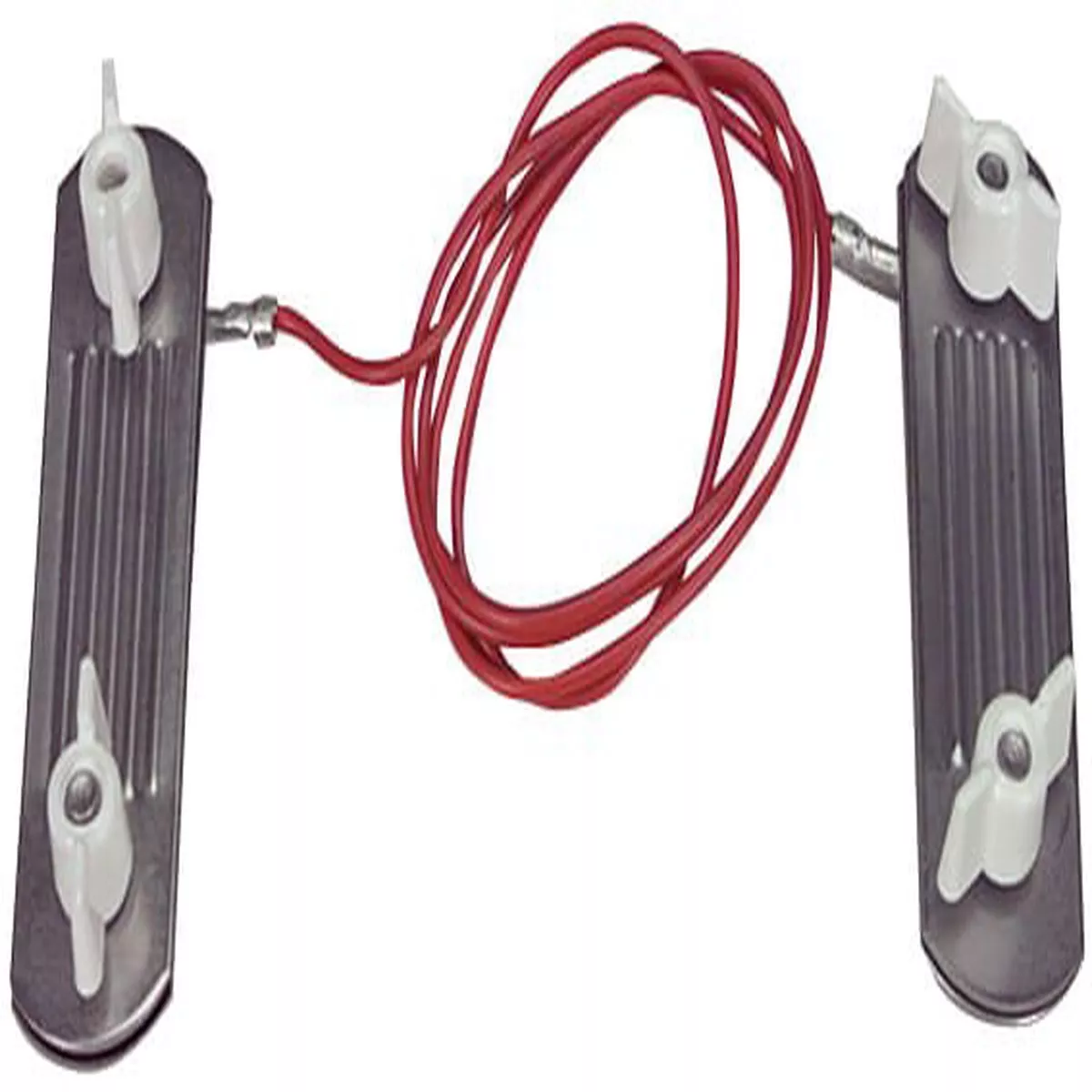 2 in. Polytape to Polytape Electric Fence Connector Aluminum Tape & Polywire Joiner