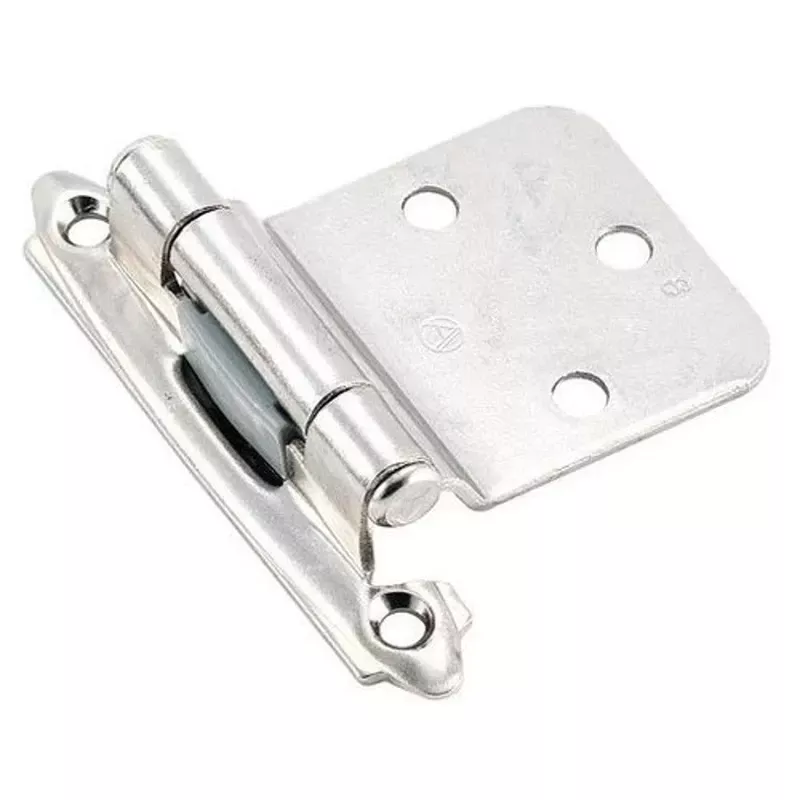 2 In. W X 2-3/4 In. L Polished Chrome Steel Variable Hinge 2 Pk