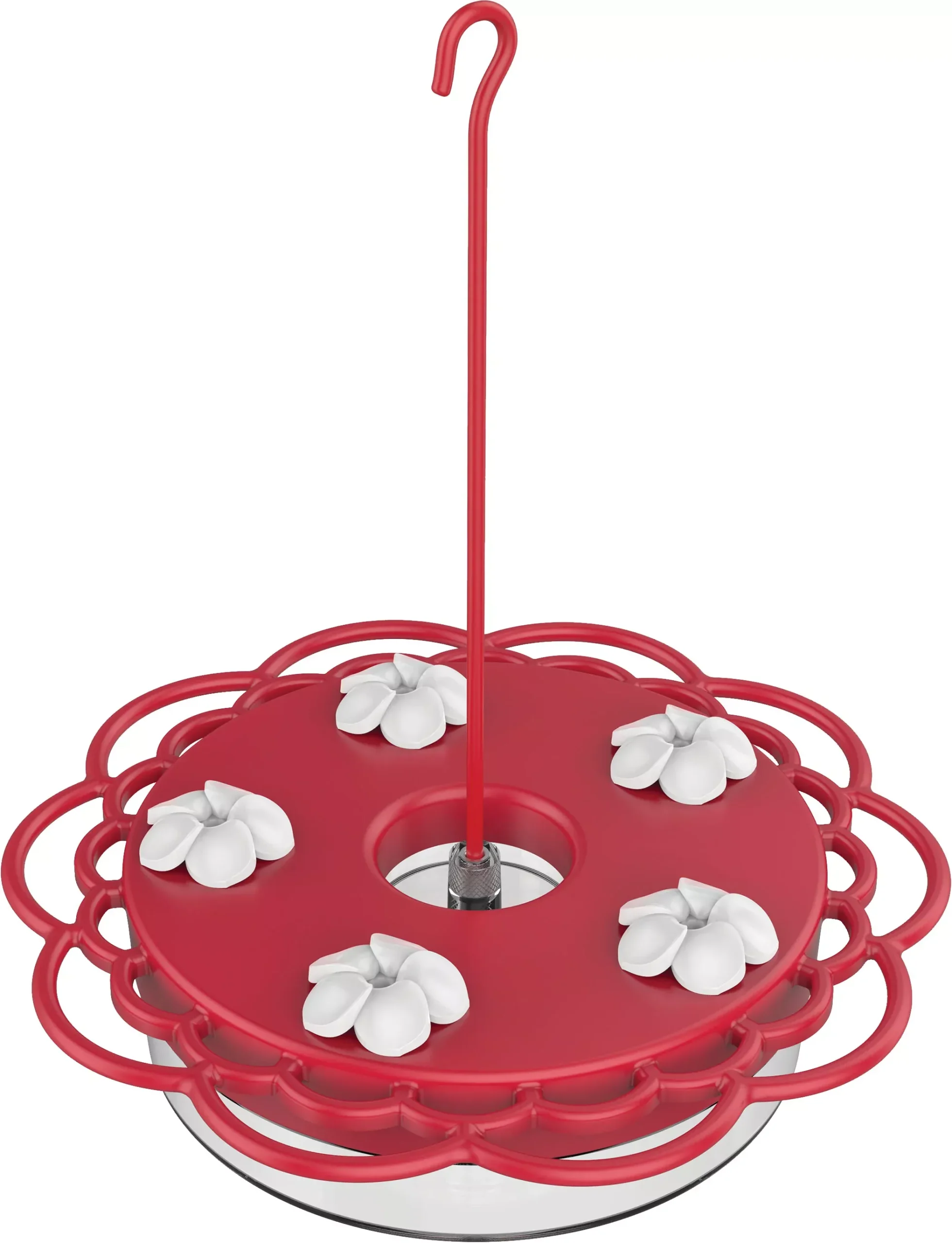 2-N-1 Plastic Dish Hummingbird Feeder