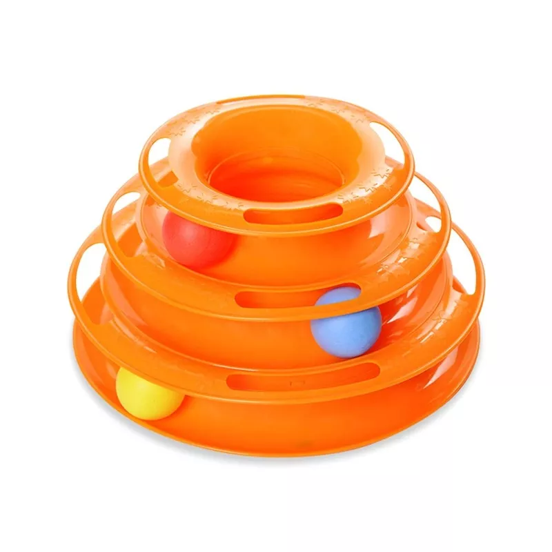 3 Level Tower Tracks Cat Toy