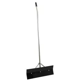 36″ Galvanized Handle Scraper [Black]