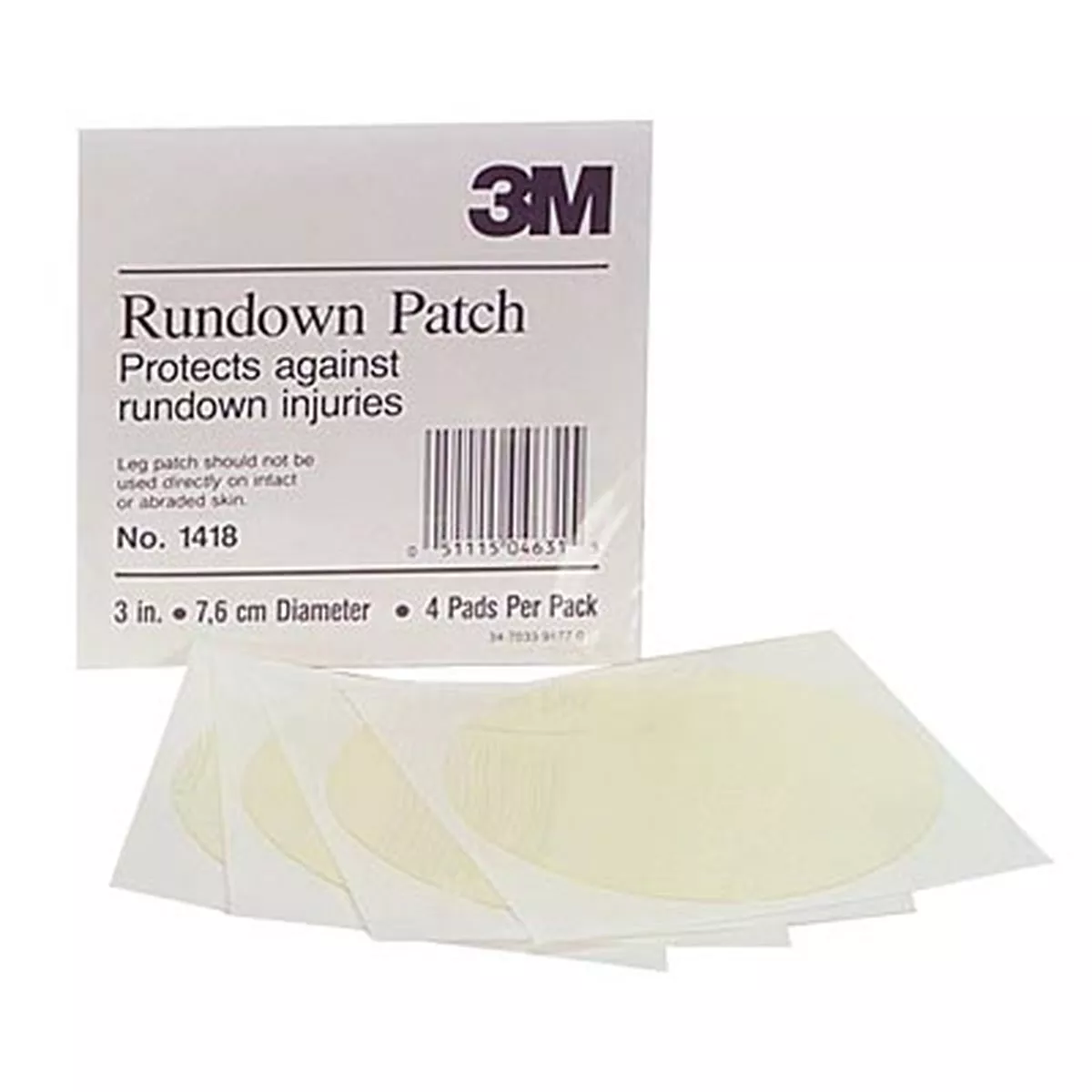3M Rundown Patch, 4 Pack