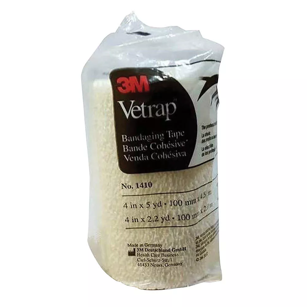 3M Vet Wrap, 15' Bandage - White - 4"
