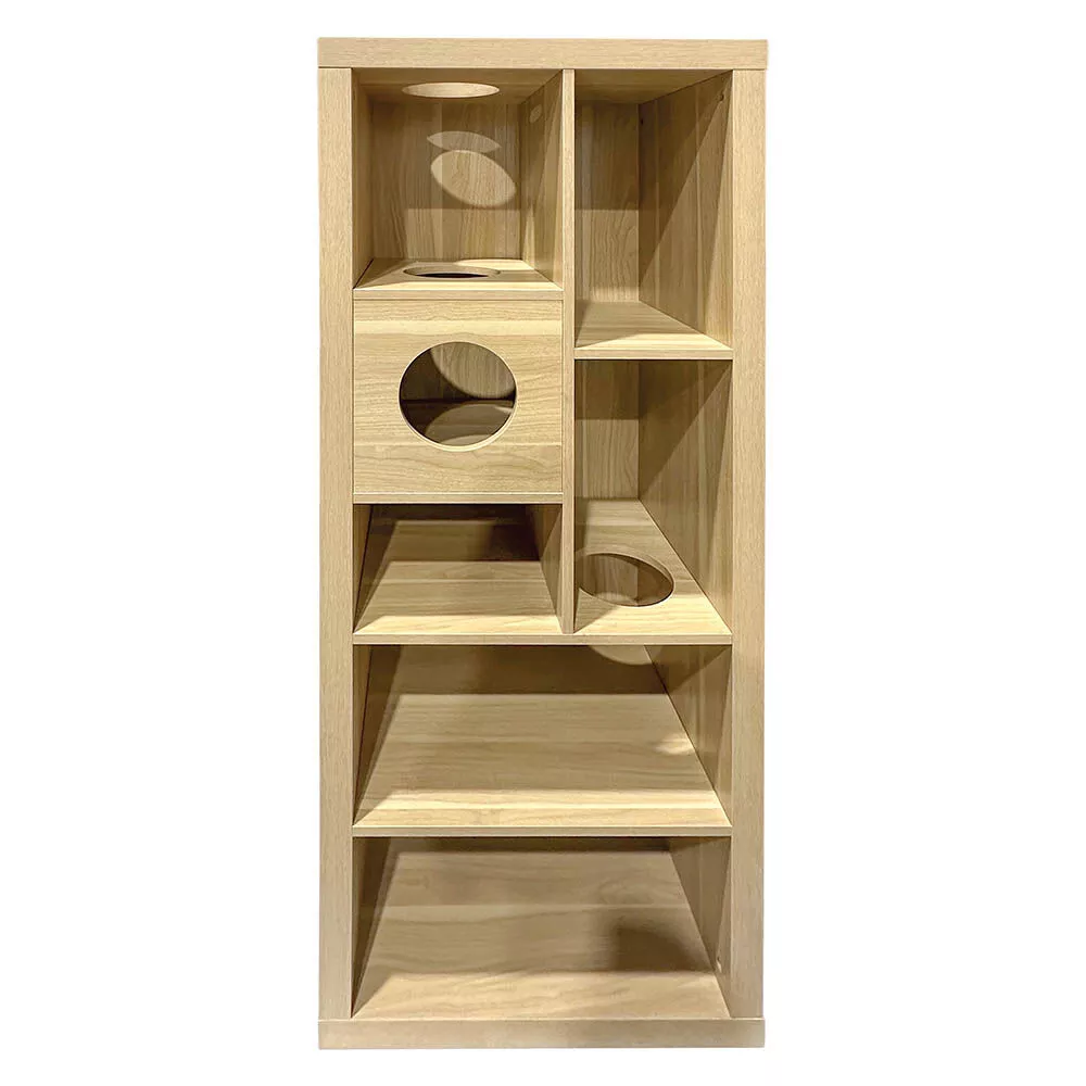 4 Cats & Dogs Home Furnishing Inc., Cliff Jr Shelf - Oak