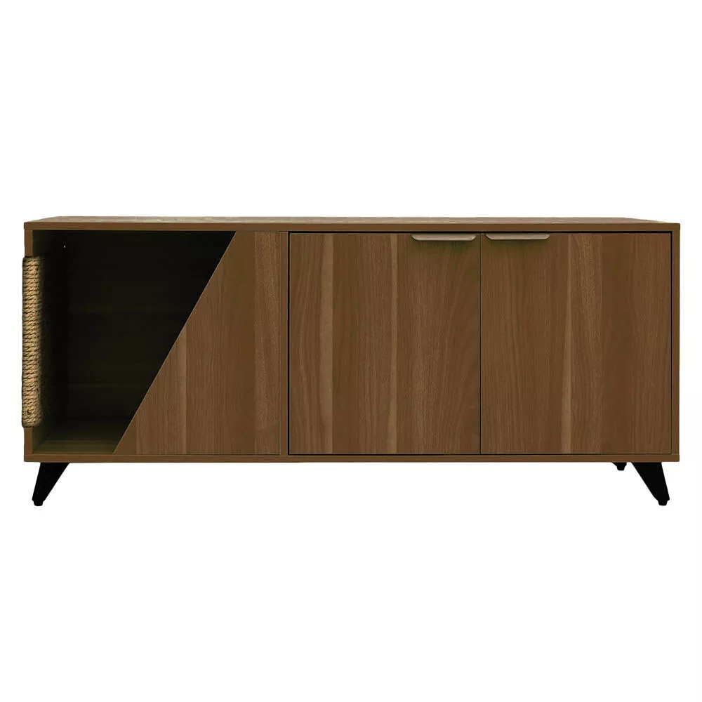 4 Cats & Dogs Home Furnishing Inc., Jessie Cat Cabinet - Walnut
