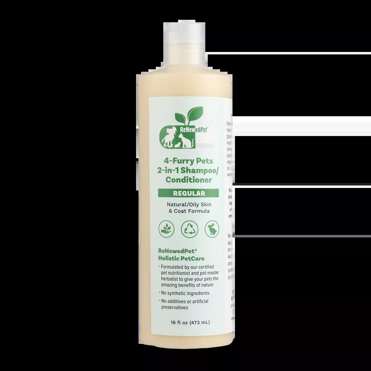 4-FURRY PETS 2-IN-1 *REGULAR SHAMPOO & CONDITIONER