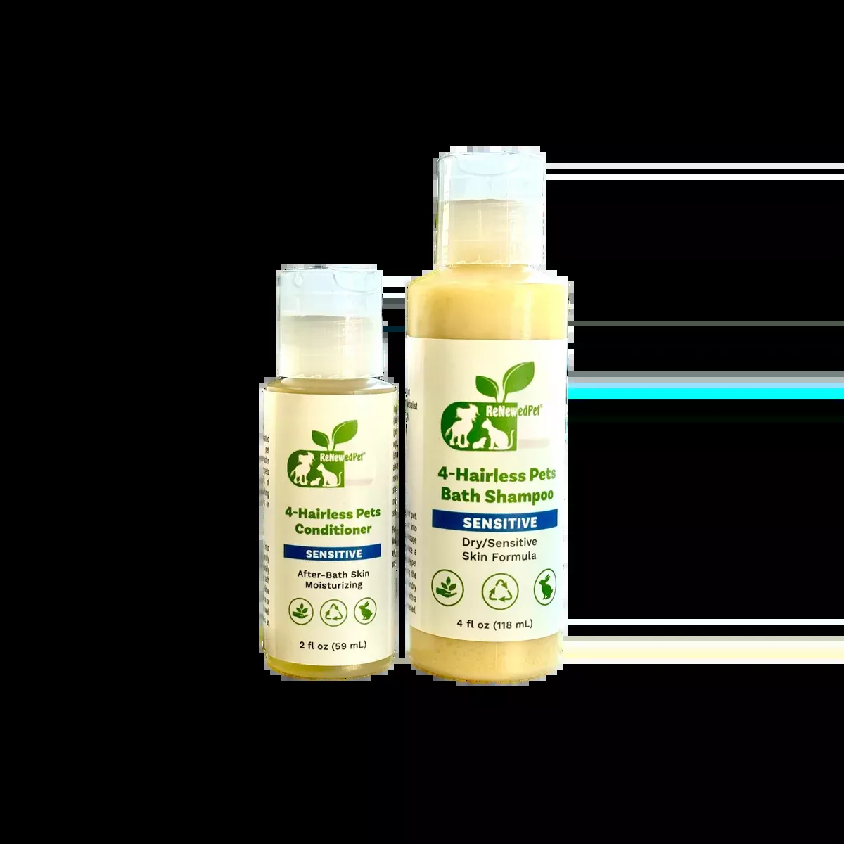 4-HAIRLESS PETS SENSITIVE SHAMPOO & CONDITIONER