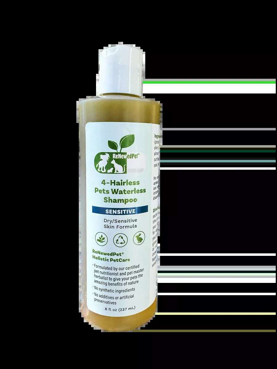 4-HAIRLESS PETS SENSITIVE WATERLESS SHAMPOO