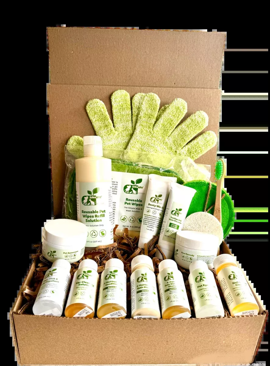 4-HAIRLESS PETS ULTIMATE GROOMING KIT