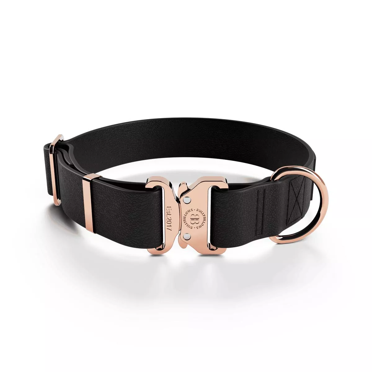 4cm Combat Billowthane Collar | Waterproof – Rose Gold