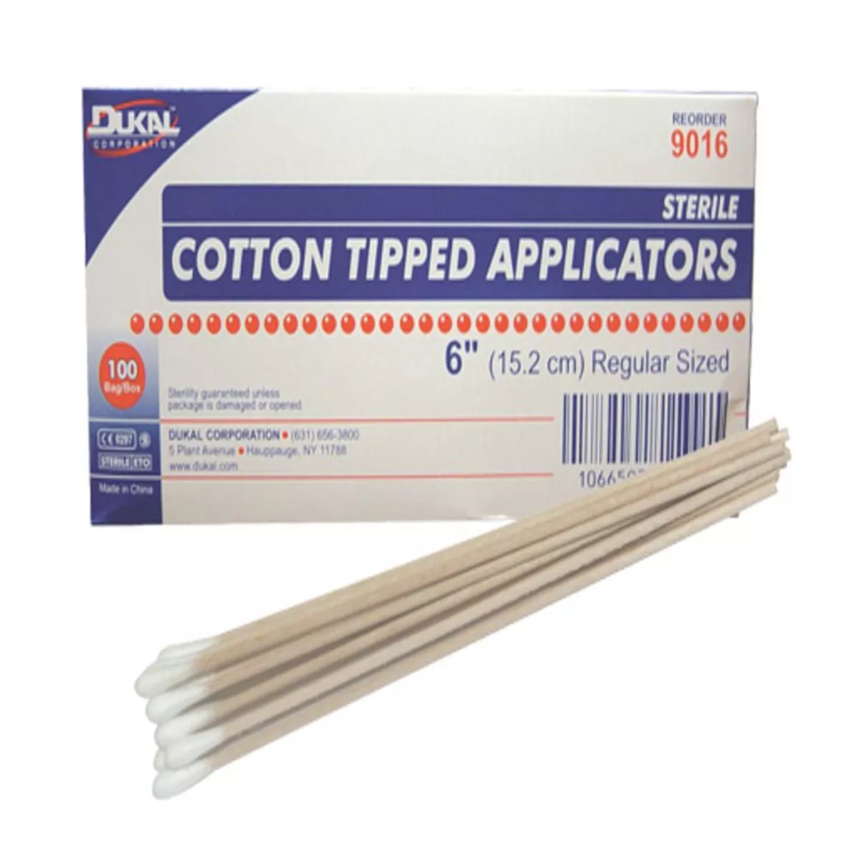 6" Cotton Tipped Applicators, 100 ct