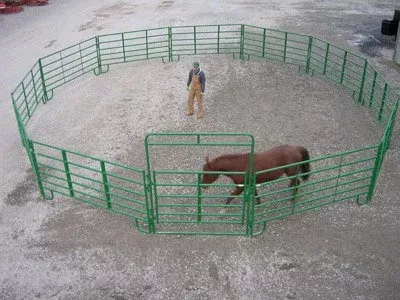 60′ Cashman Heavy Horse Round Pen – 6′ High