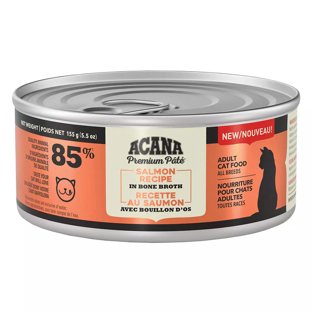 Acana, Feline Adult - Salmon in Bone Broth - 155 g - Wet Cat Food