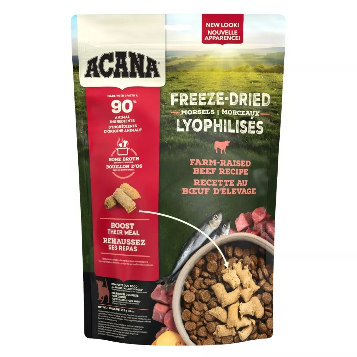 Acana Freeze-Dried Morsels for Dogs - Beef Recipe