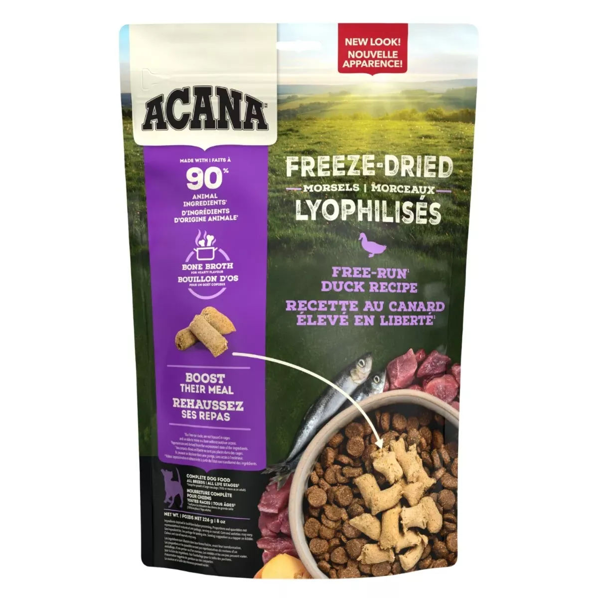 Acana Freeze-Dried Morsels for Dogs - Duck Recipe