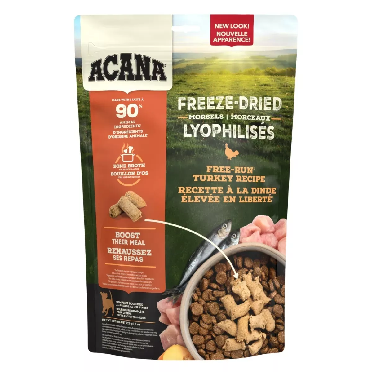 Acana Freeze-Dried Morsels for Dogs - Turkey Recipe