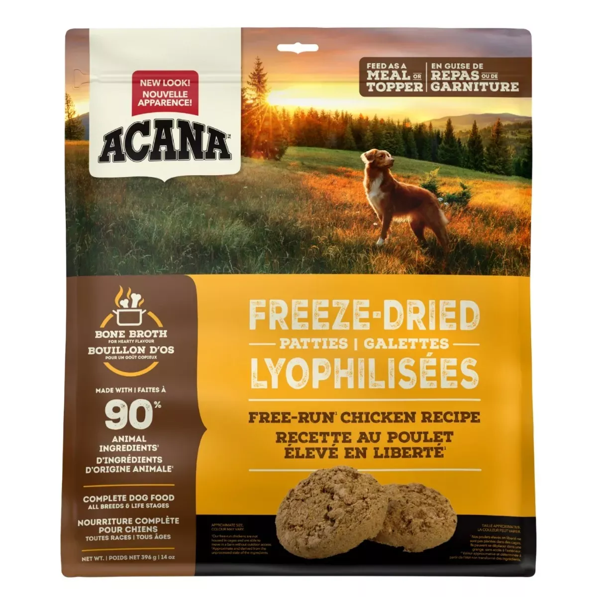 Acana Freeze-Dried Patties for Dogs - Chicken Recipe