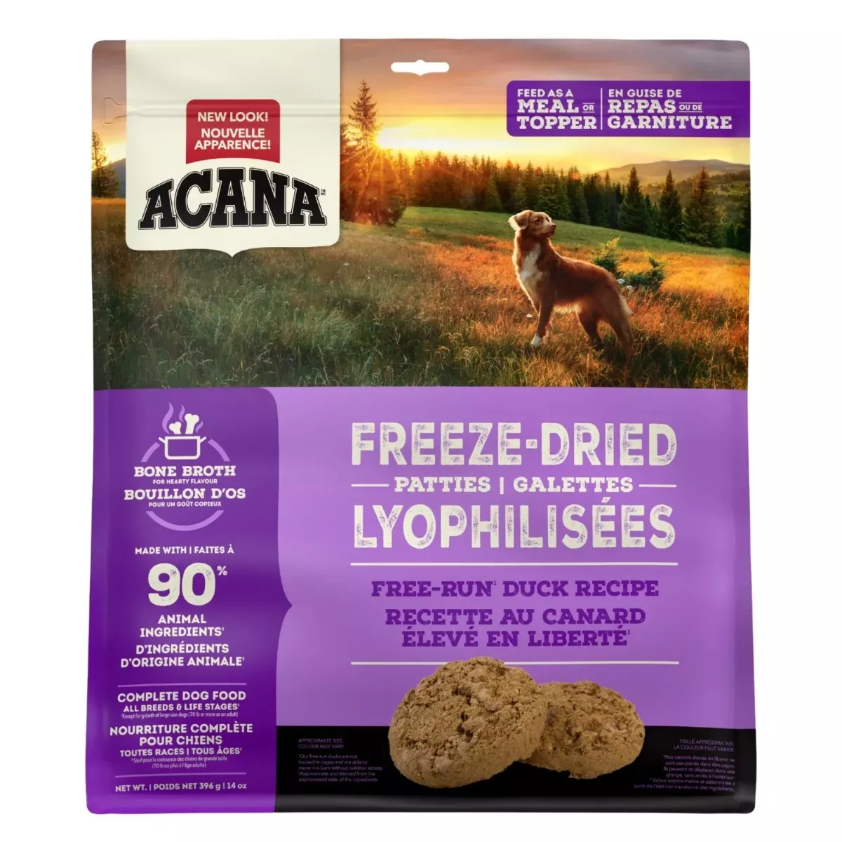Acana Freeze-Dried Patties for Dogs - Duck Recipe