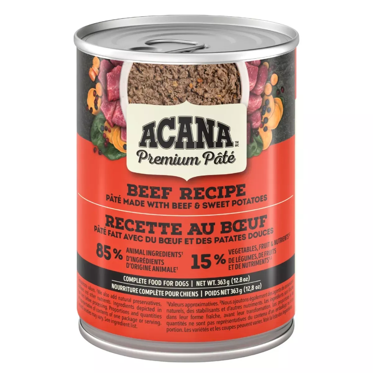 Acana Premium Pâté Wet Dog Food - Beef Recipe