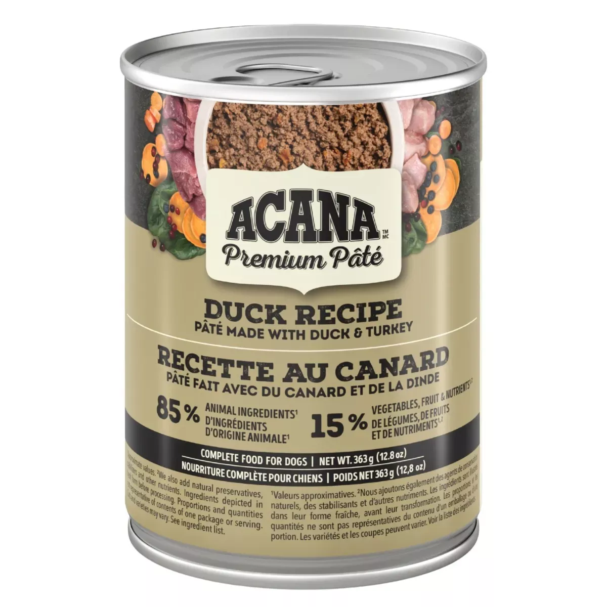 Acana Premium Pâté Wet Dog Food - Duck Recipe