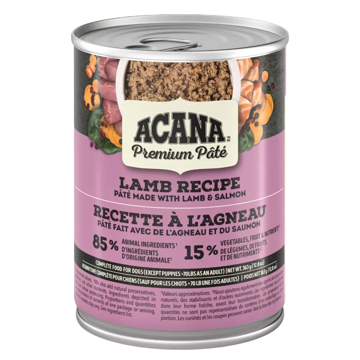 Acana Premium Pâté Wet Dog Food - Lamb Recipe