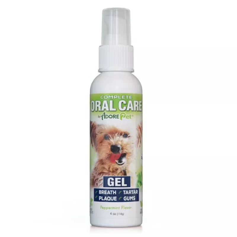 Adore Pet Complete Oral Care Gel for Dogs Peppermint 1 oz