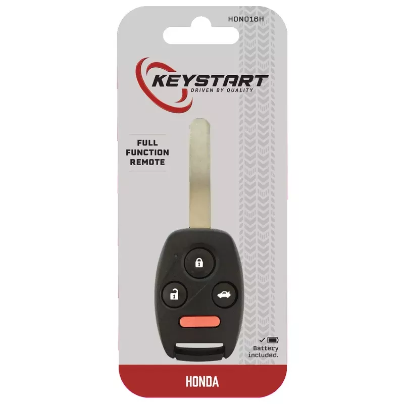 Advanced Security Automotive Fob Key Blank Hon016 For Honda Vehicles