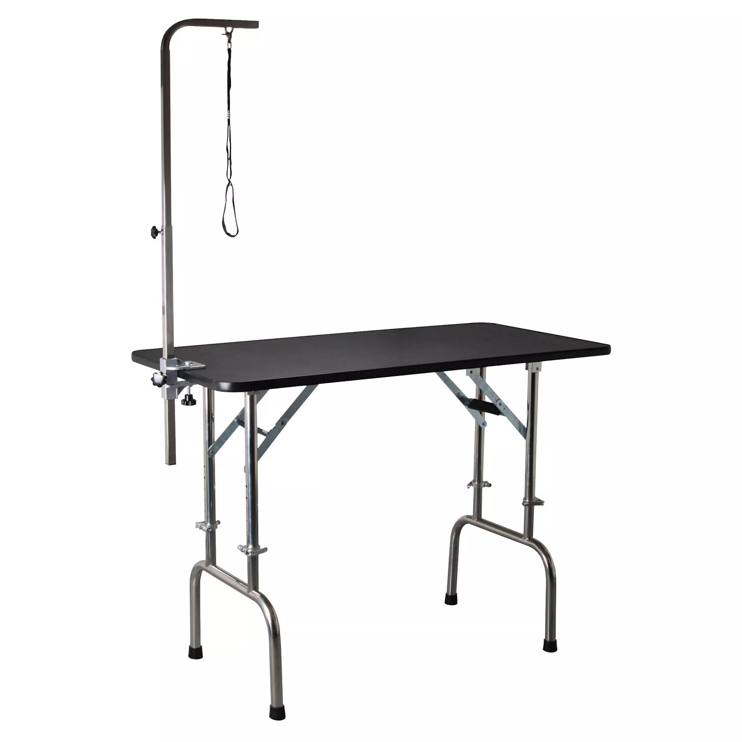 Aeolus, Height Adjustable Folding Table-48"Lx24"Wx32"-37"H