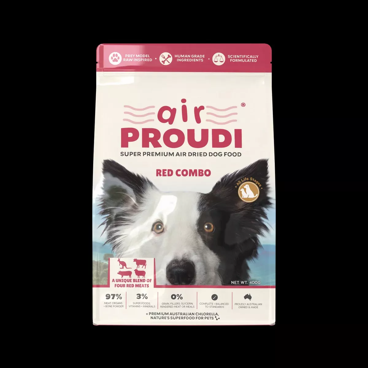 Air Proudi Air Dried Dog Food - Red Combo
