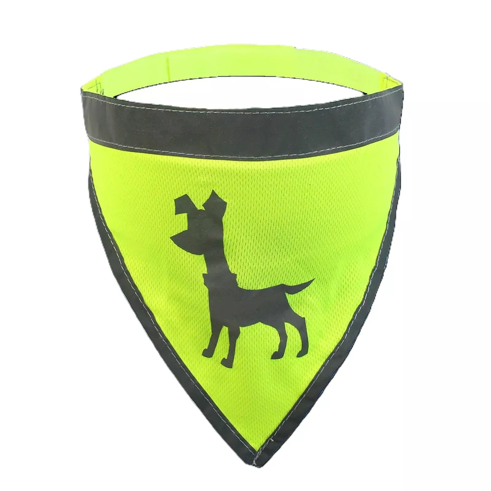 Alcott Visibility Yellow Dog Bandana