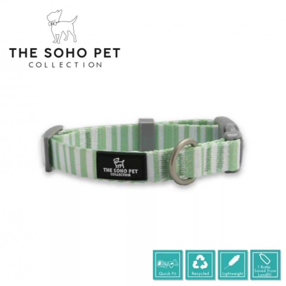 Ancol Stripe Patterned Collar