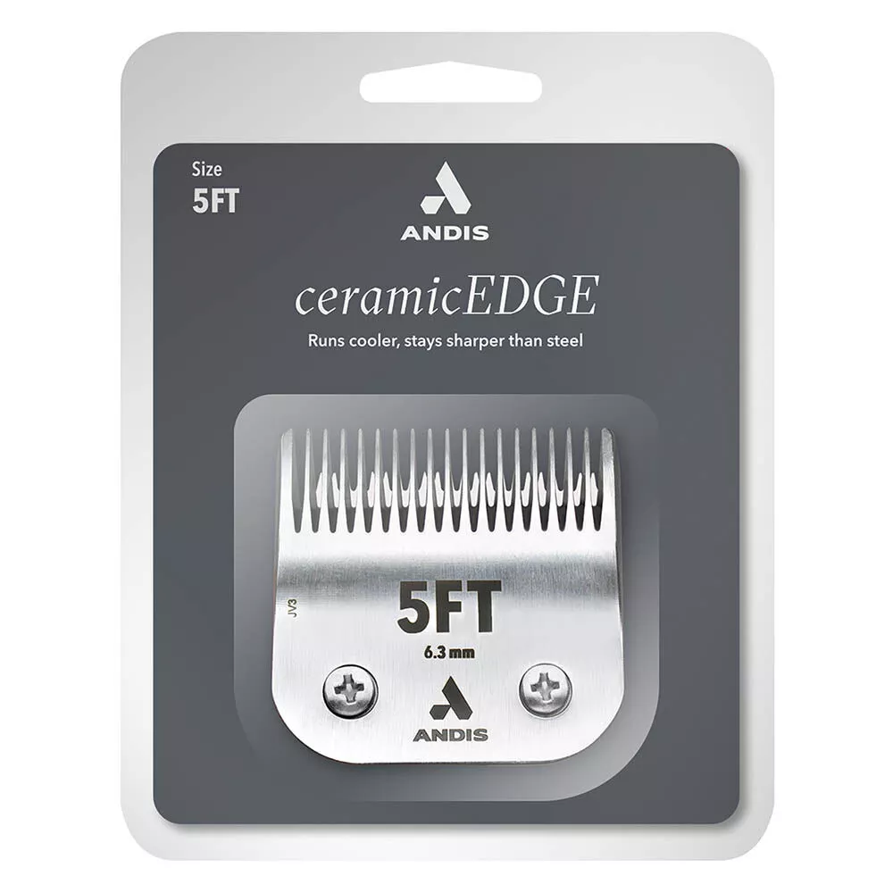 Andis, CeramicEdge Blade - #5FT - 1/4" - Grooming Blade