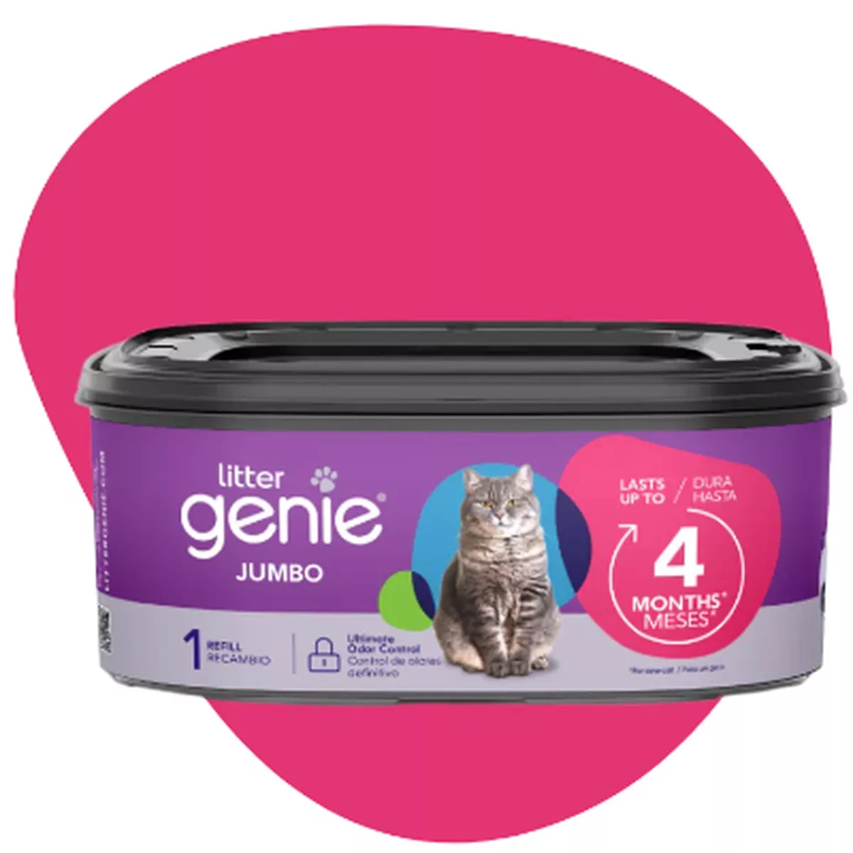 Angelcare Litter Genie Jumbo Litter Pail Refill