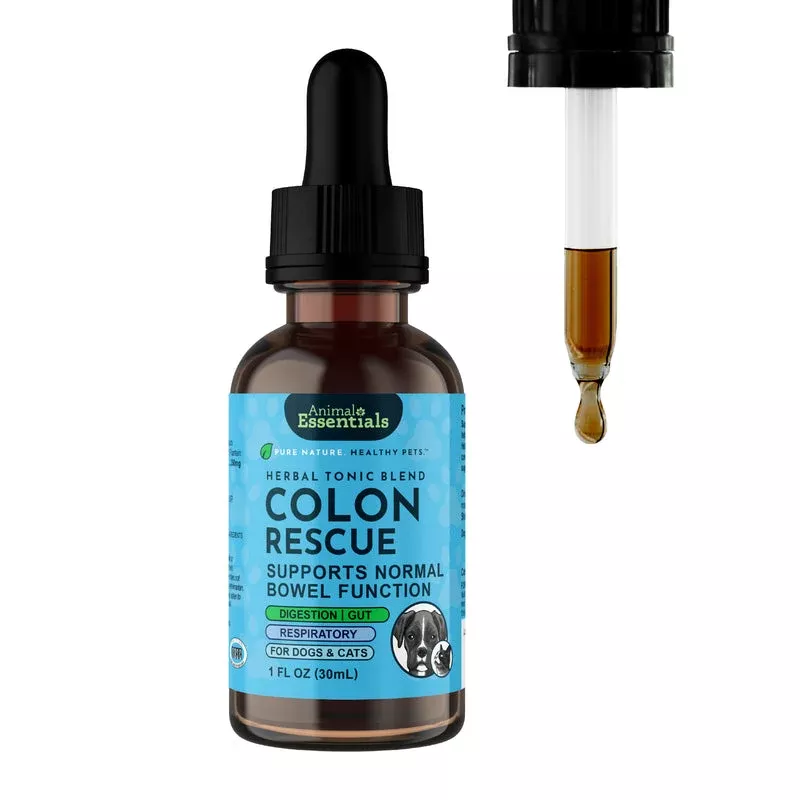 Animal Essentials Colon Rescue Herbal Tonic | Supports Normal Bowel Function