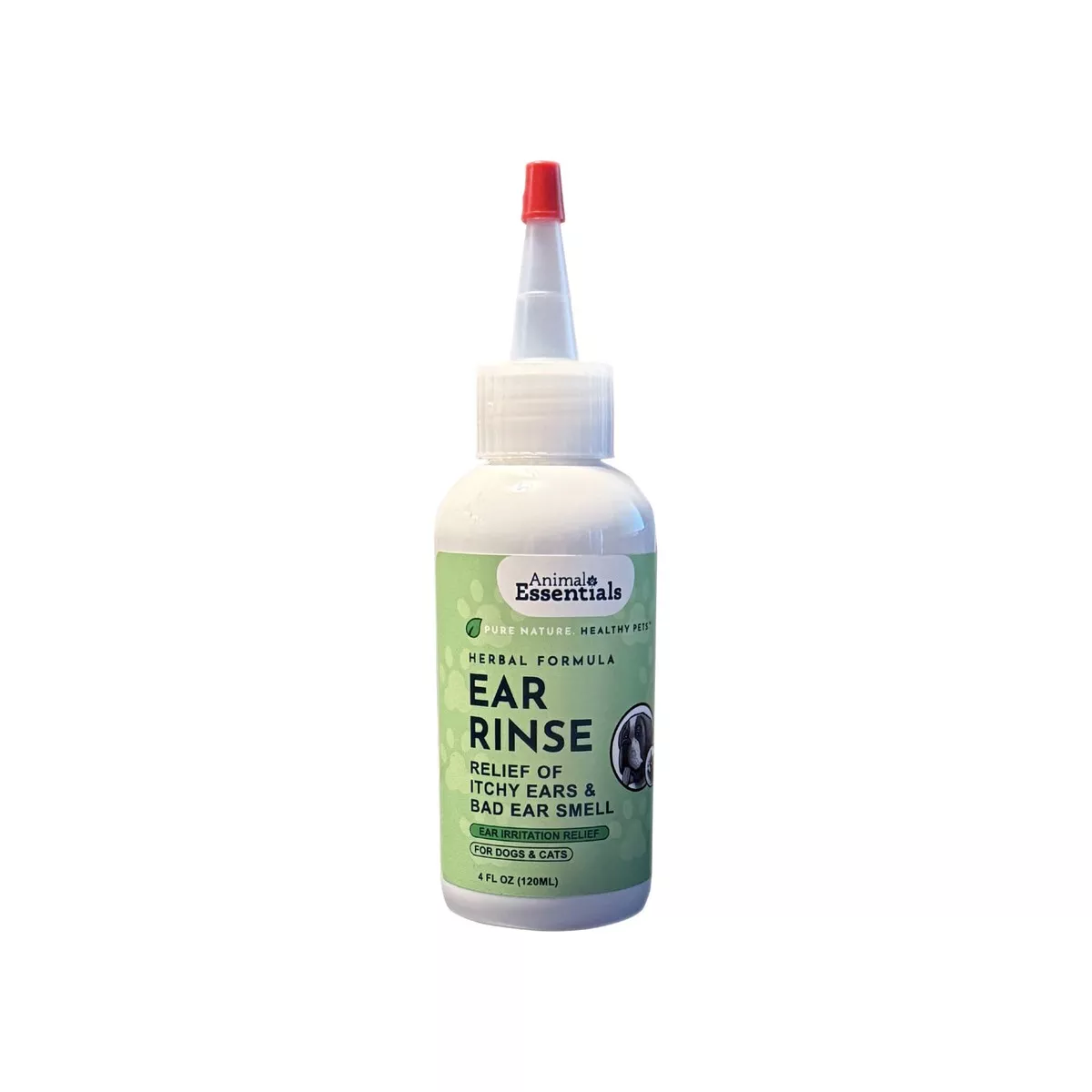 Animal Essentials Herbal Ear Rinse for Dogs & Cats
