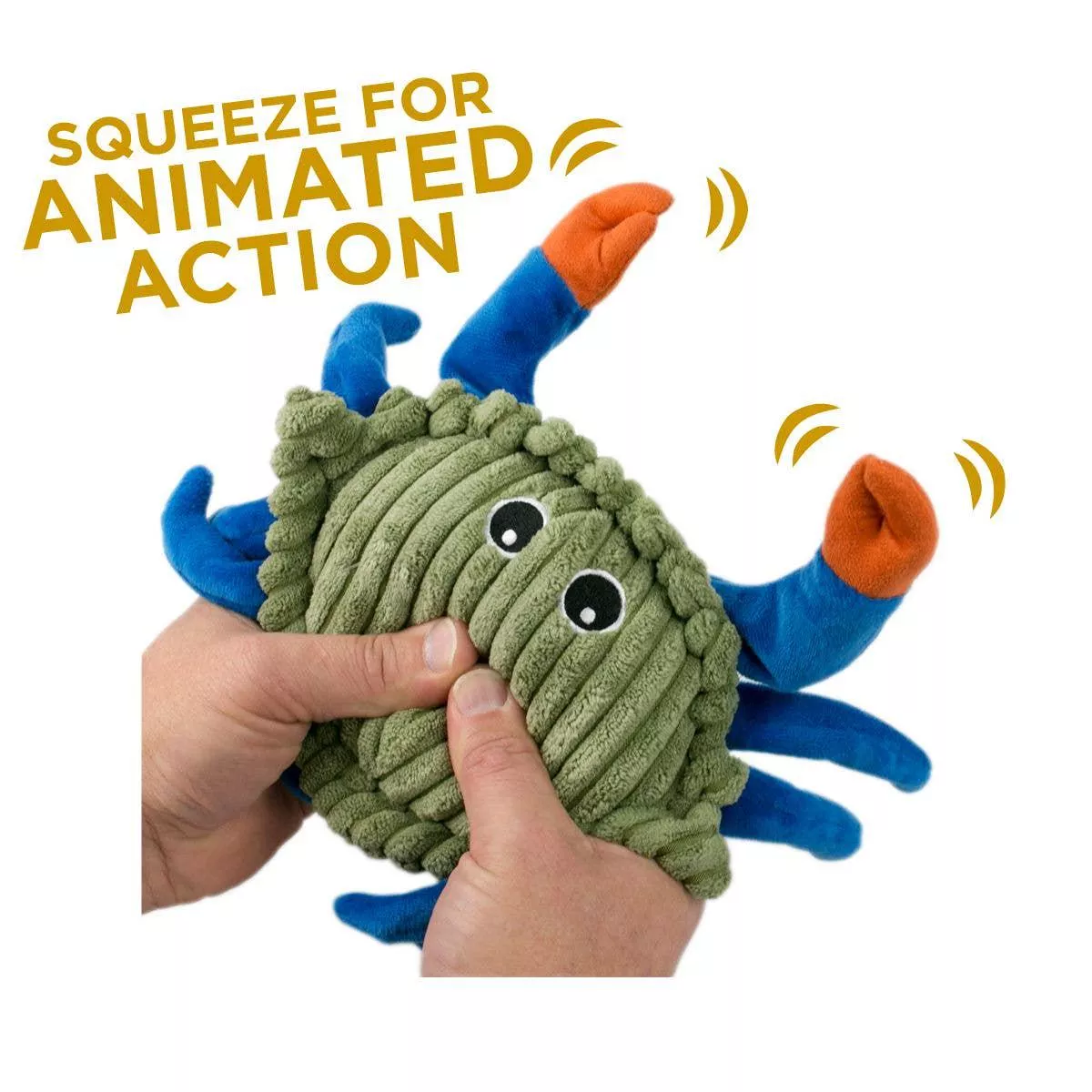 Animated Crab Dog Toy