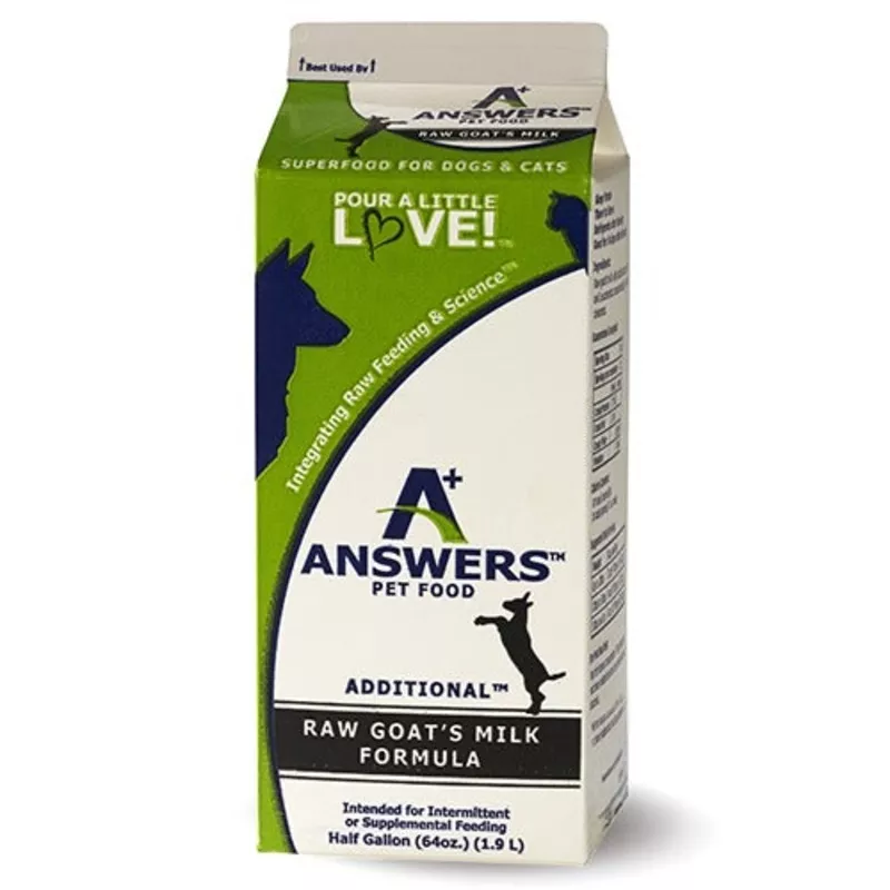 Answers Frozen Fermented Raw Goat Milk 64oz