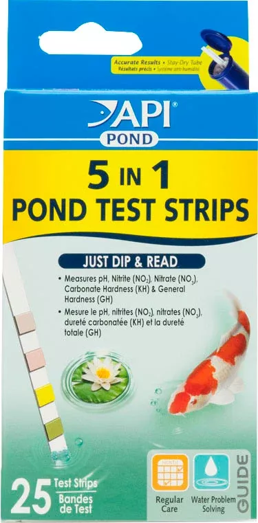 Api Pond 5 In 1Test Strips