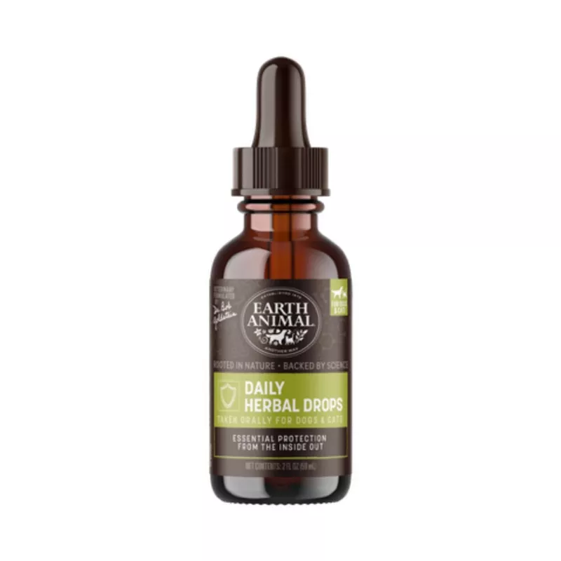 Apothecary Natural Flea & Tick Daily Internal Herbal Drops, 2-oz Bottle