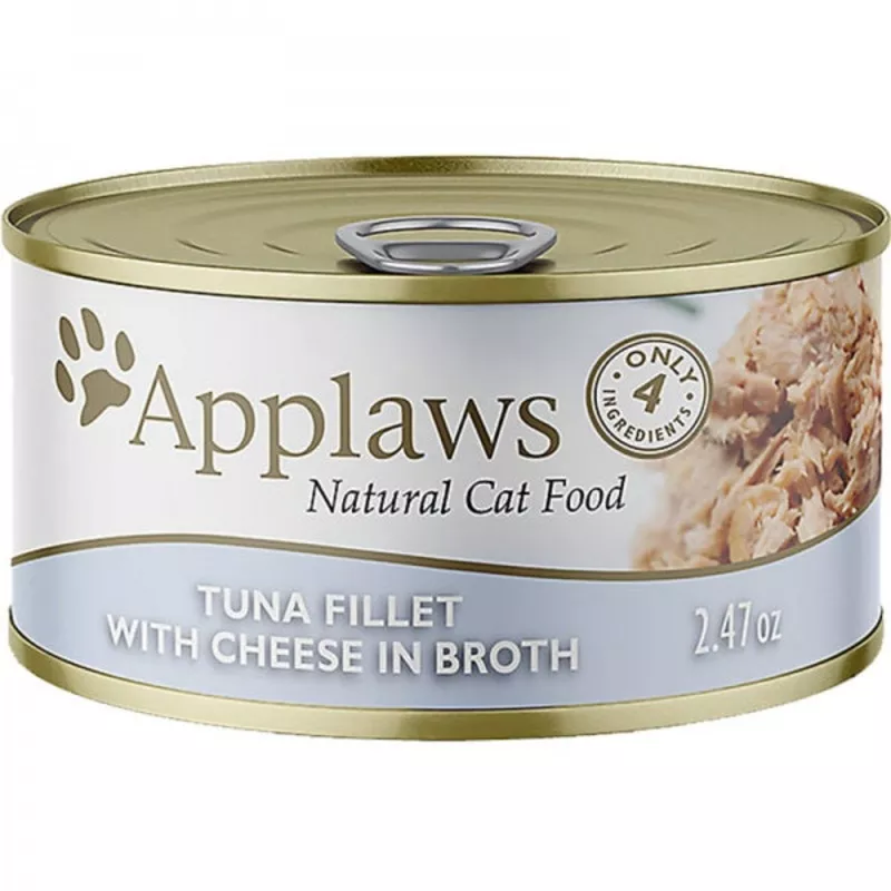 Applaws C Can Tuna/Cheese 2.4oz