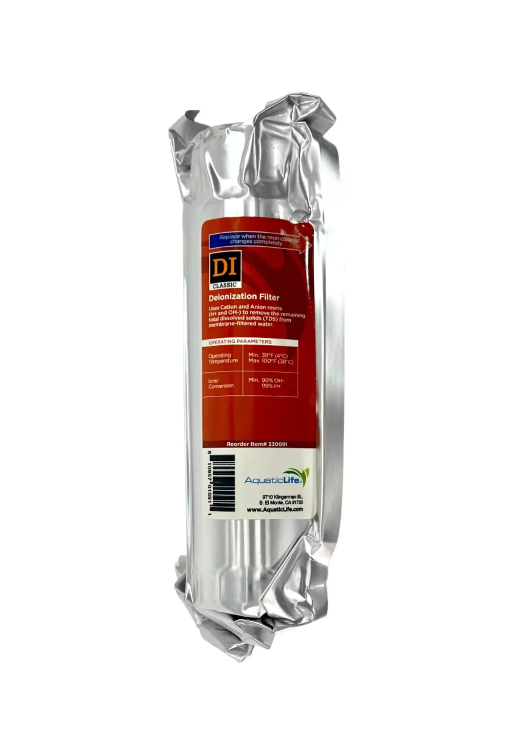 AquaticLife- Bed Resin Filtration Cartridge