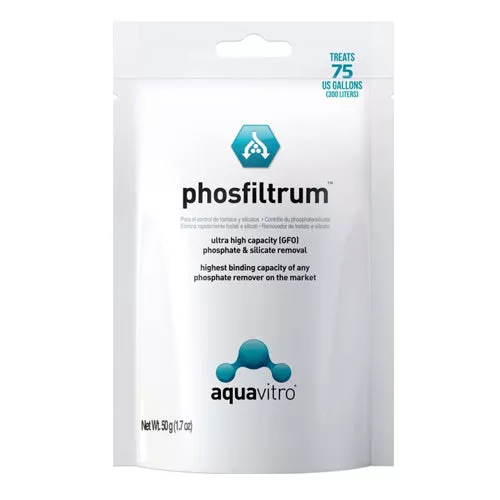 aquavitro, aquavitro phosfiltrum Aquarium Filter Media, 1 Each/50 g