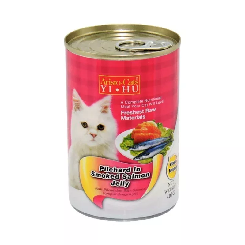 Aristo-cats Pilchard In Smoked Salmon Jelly Canned Cat Food