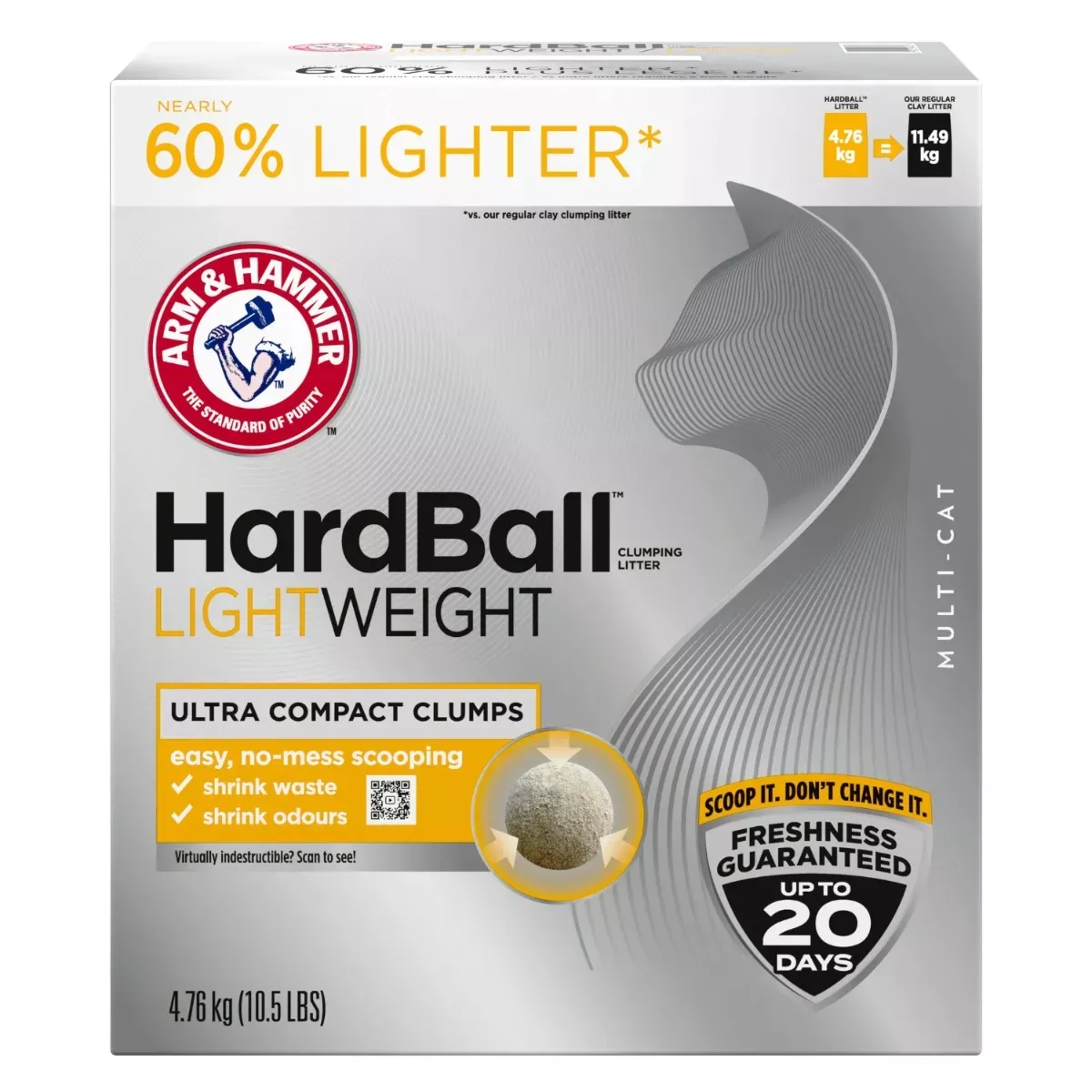 Arm & Hammer HardBall Lightweight Clumping Cat Litter