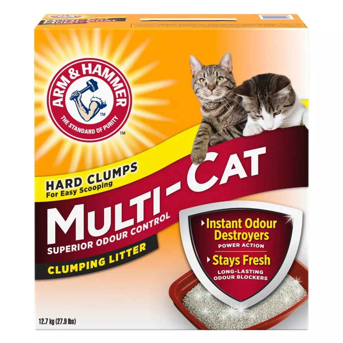 Arm & Hammer Multi-Cat Strength Clumping Cat Litter